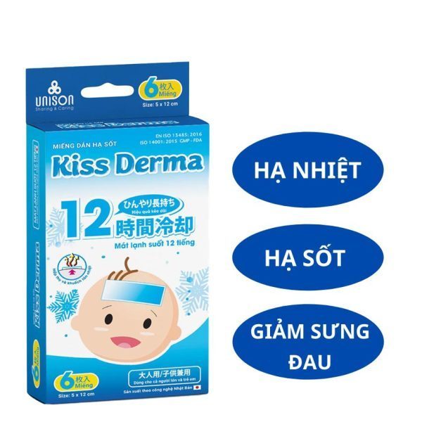 Miếng Dán Hạ Sốt KissDerma