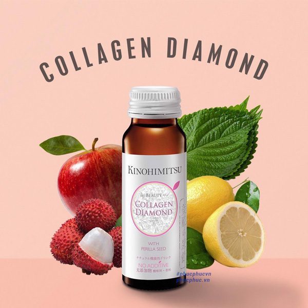 Nước uống đẹp da Kinohimitsu Collagen Diamond