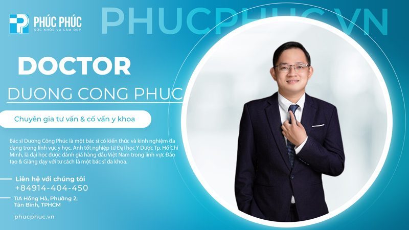 CEO Duong Cong Phuc Chuyên gia tư vấn, cố vấn ý khoa Phúc Phúc