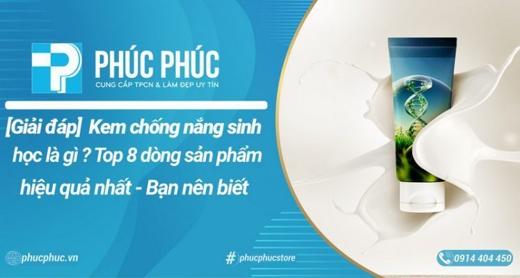 Kem chống nắng sinh học