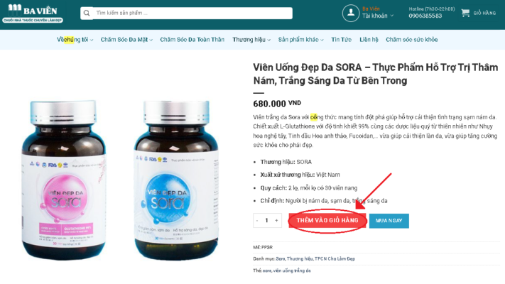 Chi tiết sản phẩm (giỏ hàng)